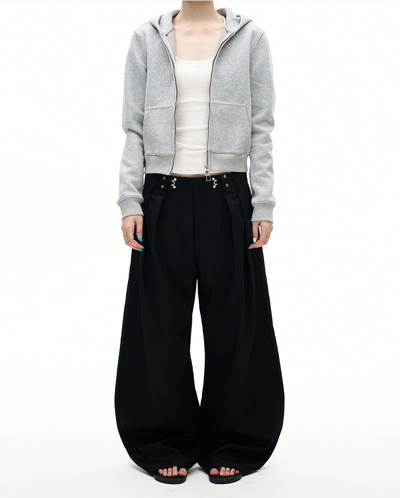 Retro Stripe Casual Pants