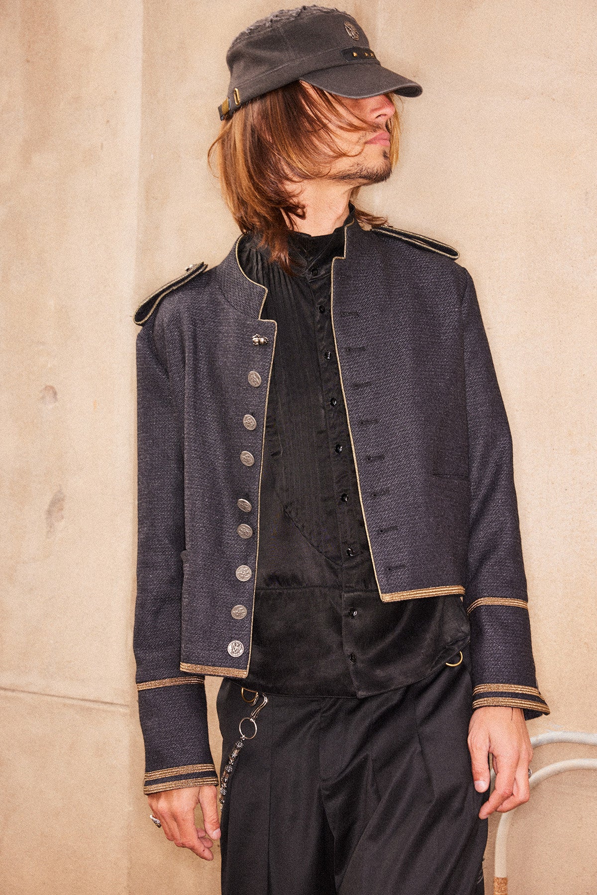 Antique Coin Stud Cap