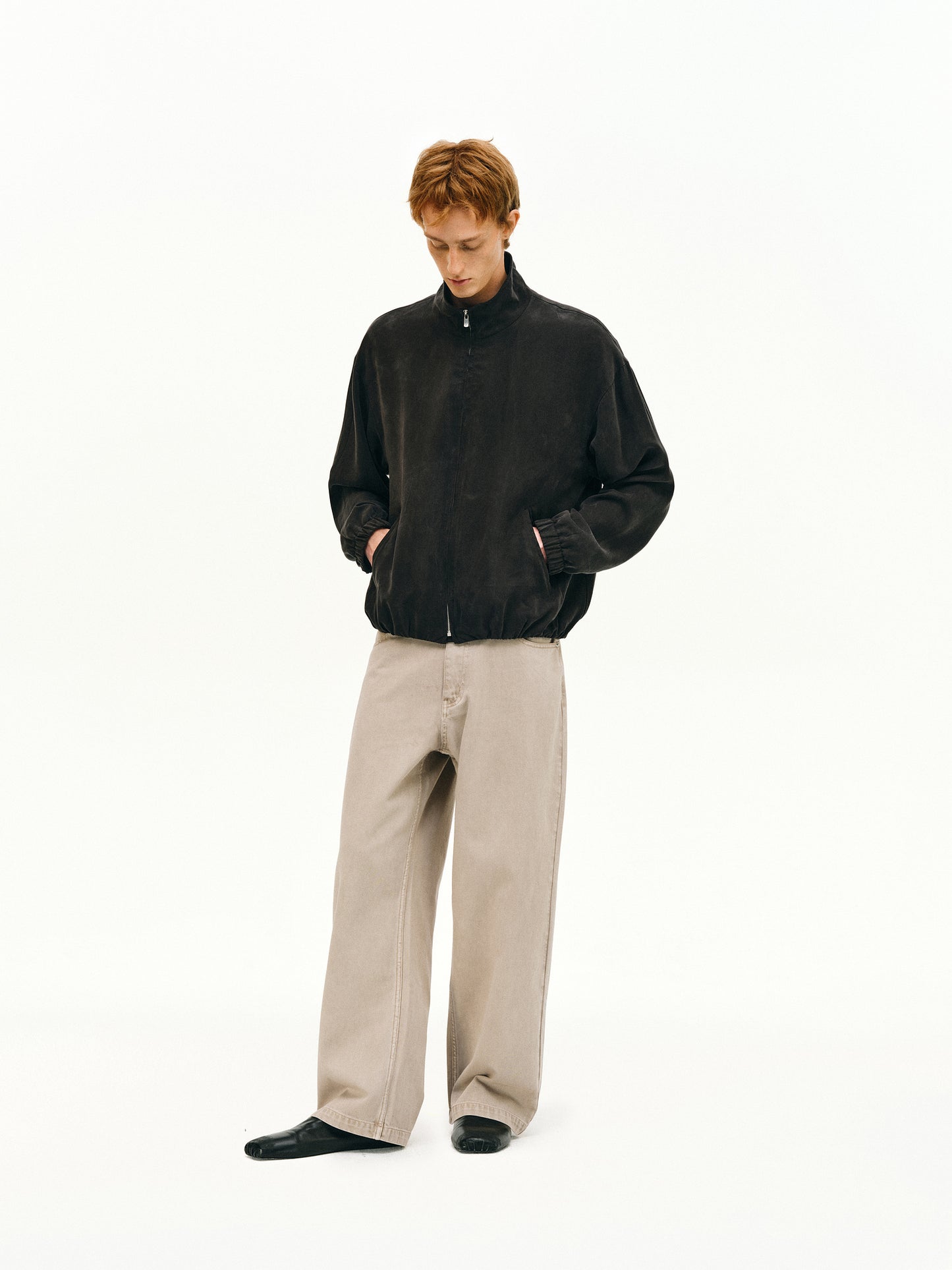 Stand Collar Balloon Jacket