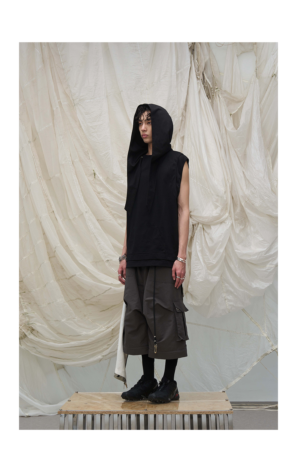 Detachable camouflage workwear casual pants