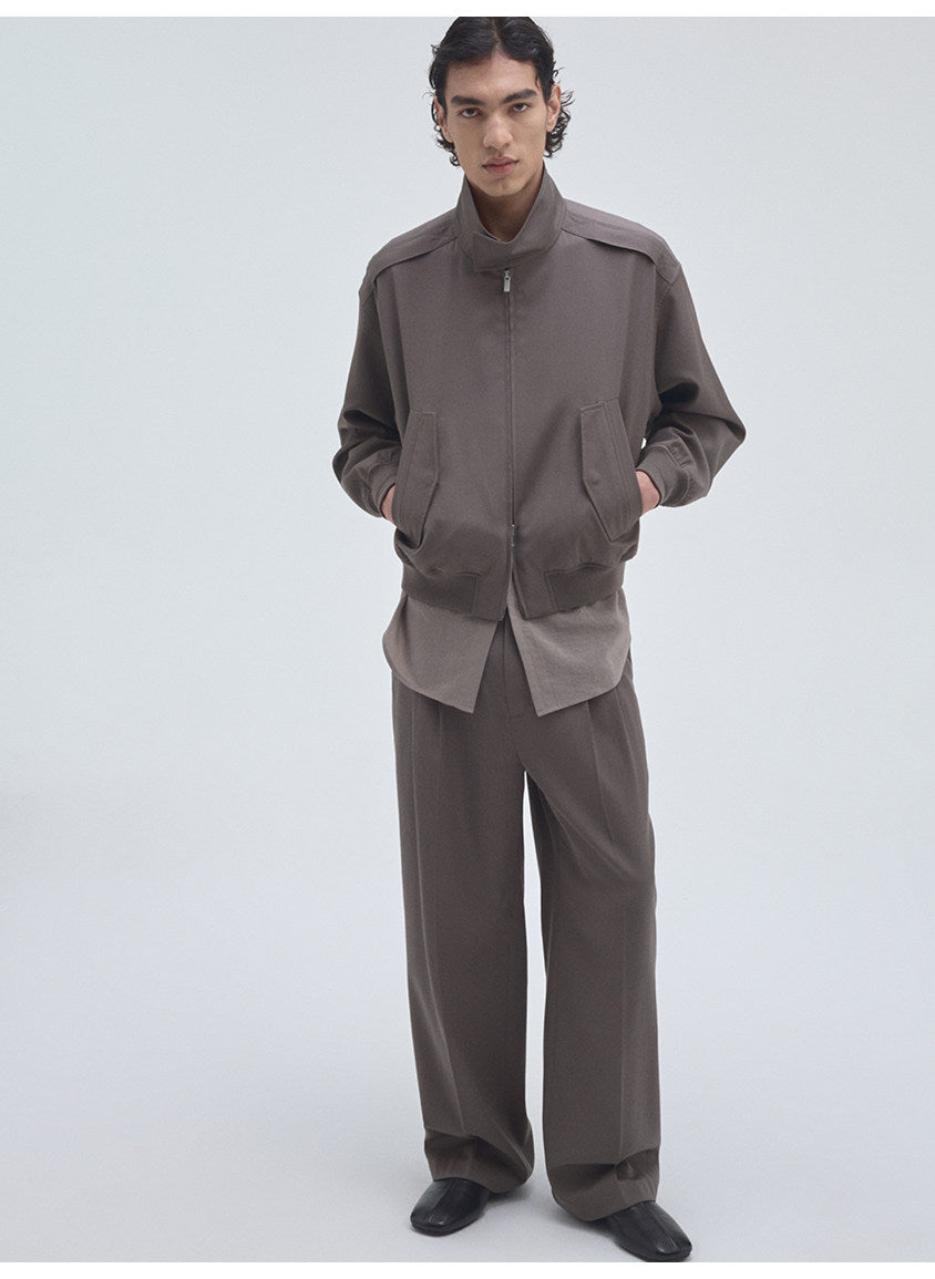 Double-Pocket Classic Harrington Jacket