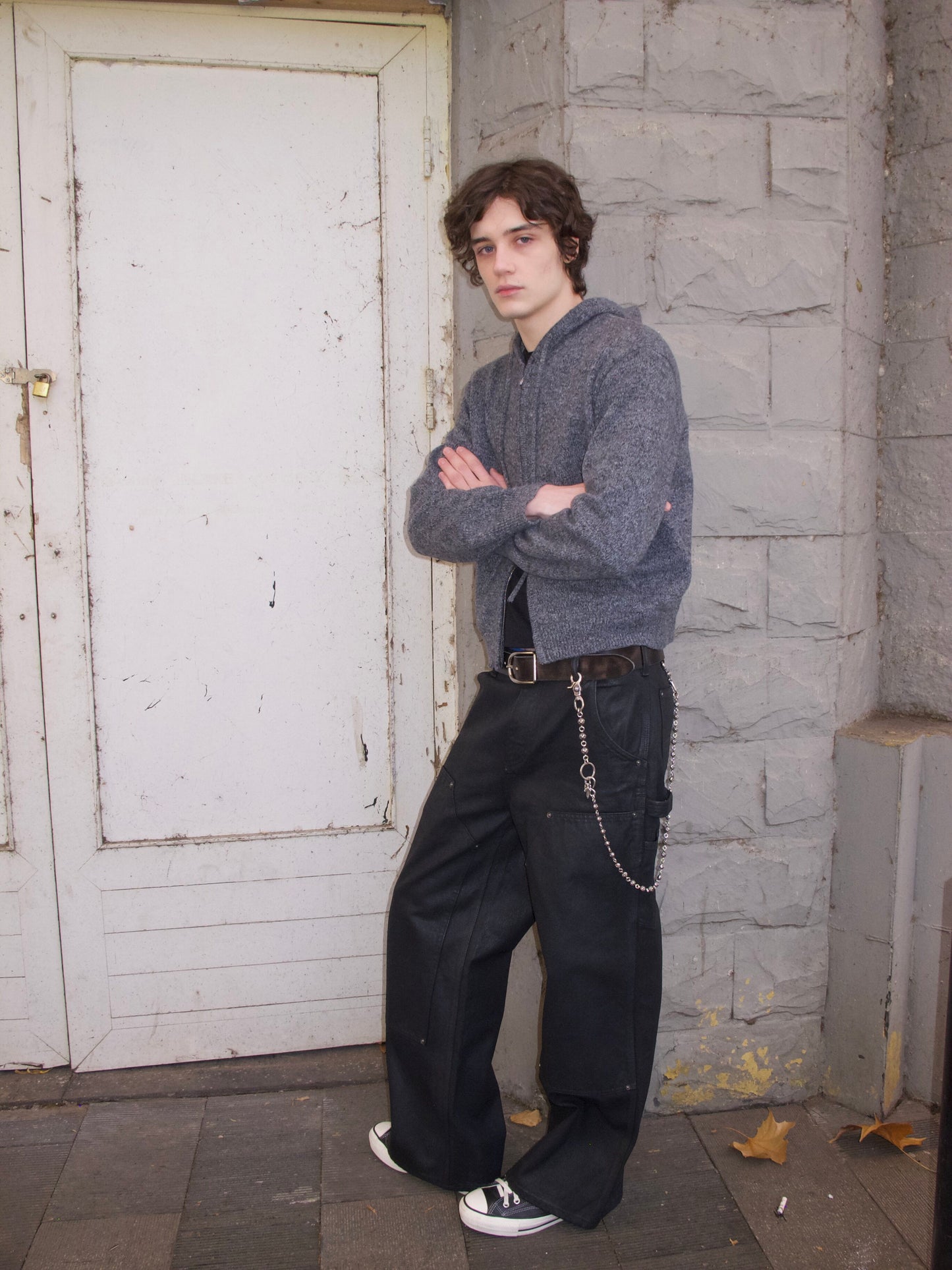 Retro Double-Knee Cargo Pants