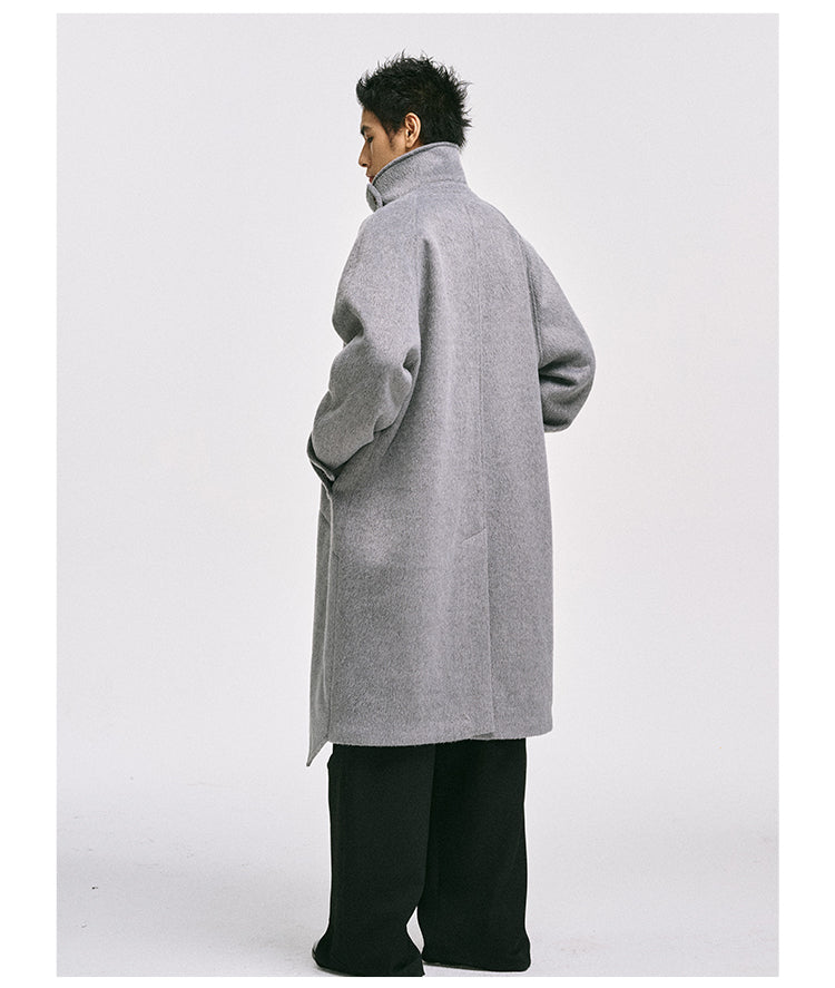 Clean Fit Casual Wool Coat