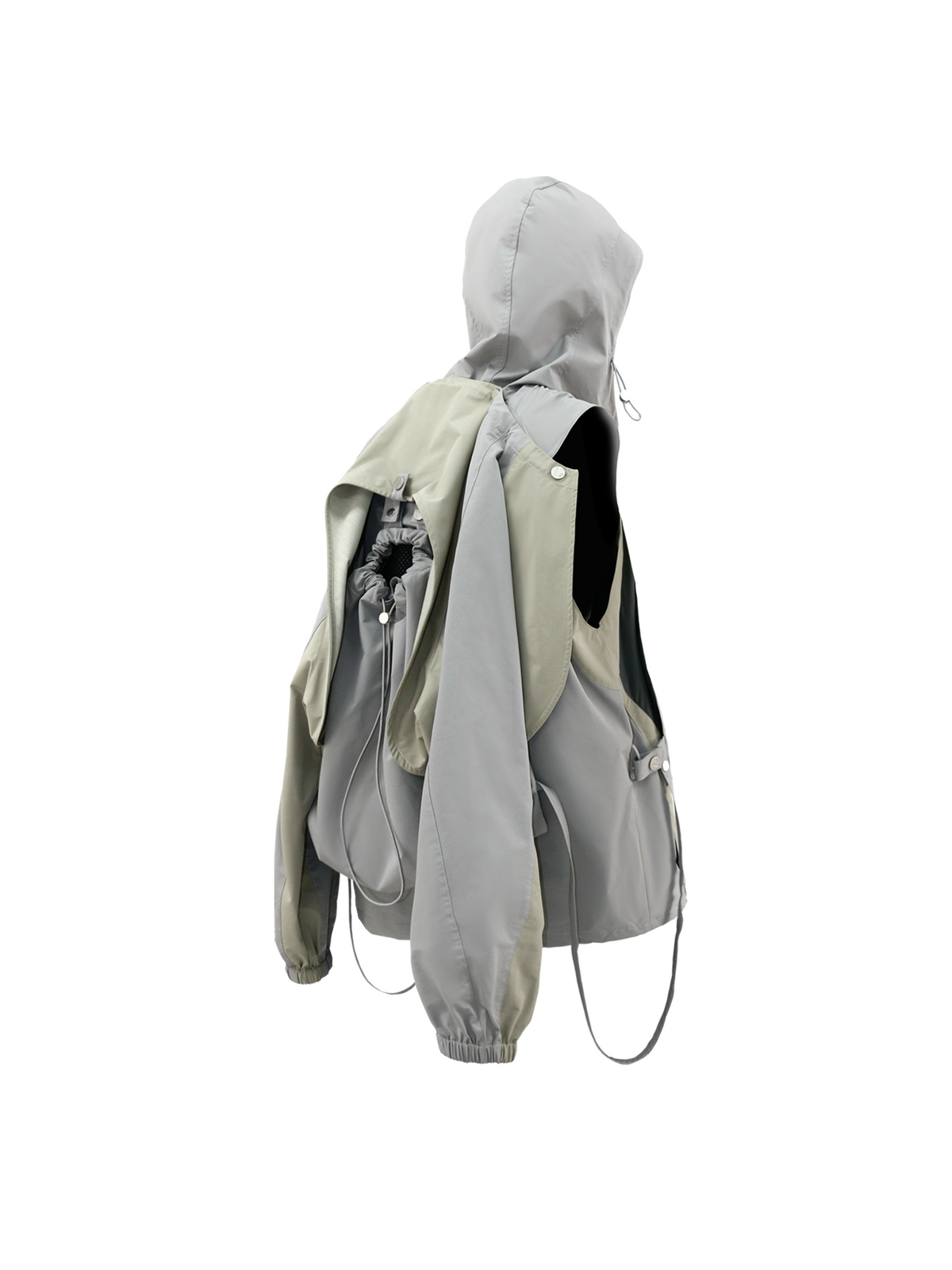 Three-in-One Convertible Outdoor Jacket