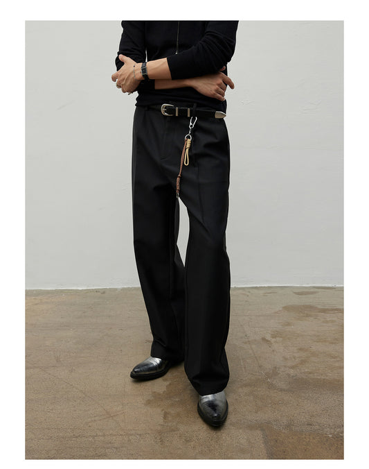 Draping for Leg-Lengthening Effect Casual Pants