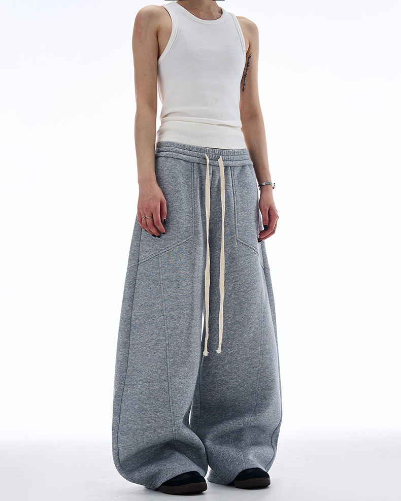 Wide leg loose sweatpants