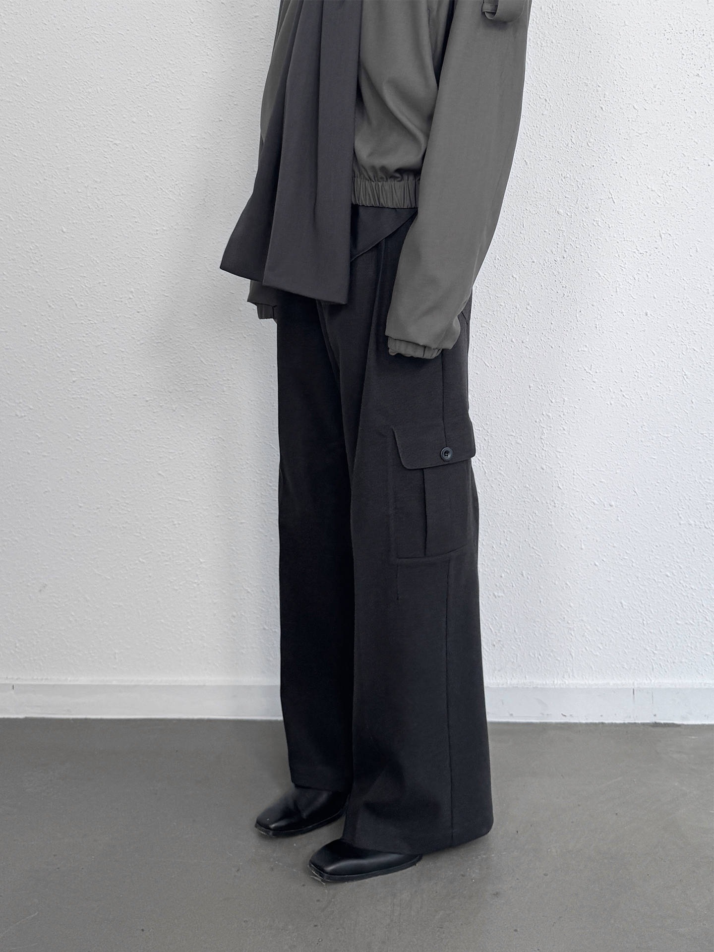 Double-Pocket Casual Pants