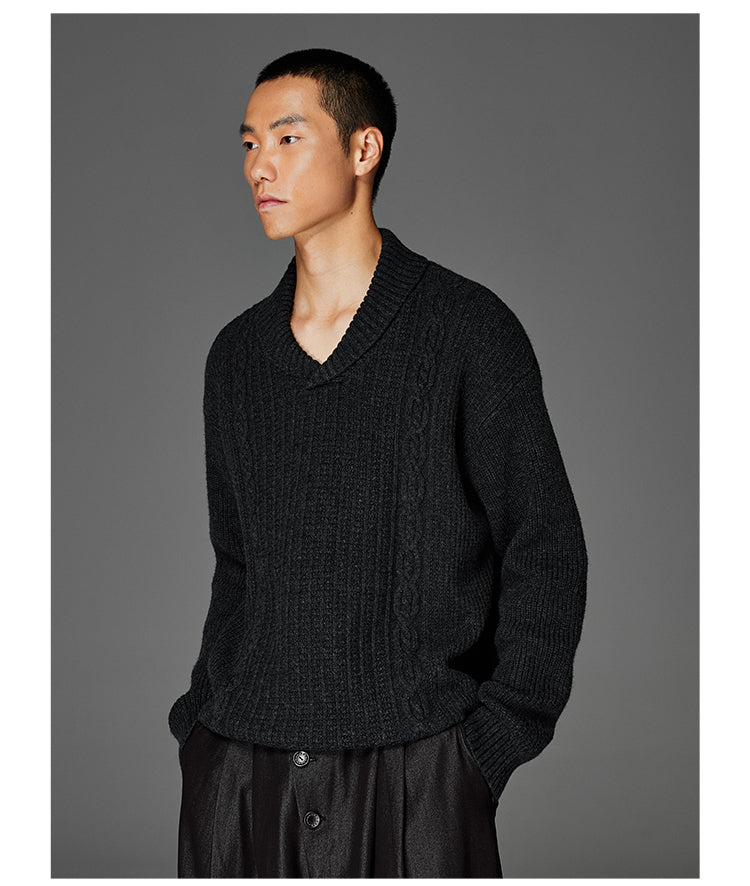 Shawl Collar Sweater