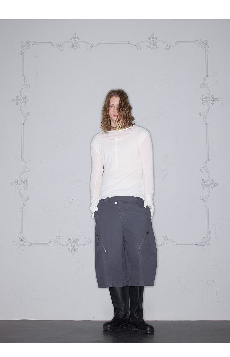 Deconstructed Scimitar Shorts