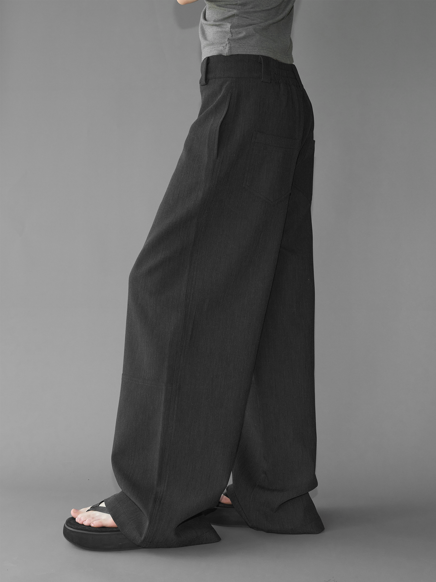 Basic Loose Fit Casual Pants