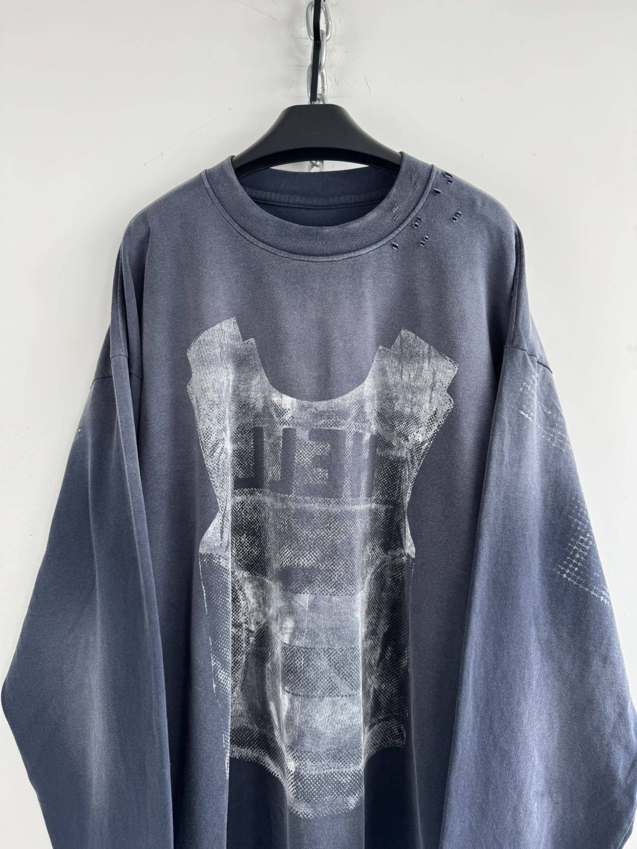 Spray-dyed T-shirt