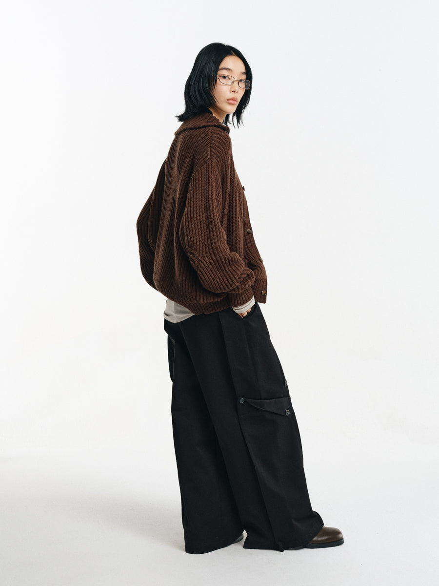 Double-pleated Casual Pants