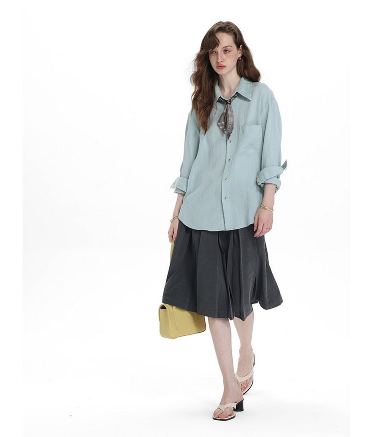 Relaxed Linen-Lyocell Blend Shirt