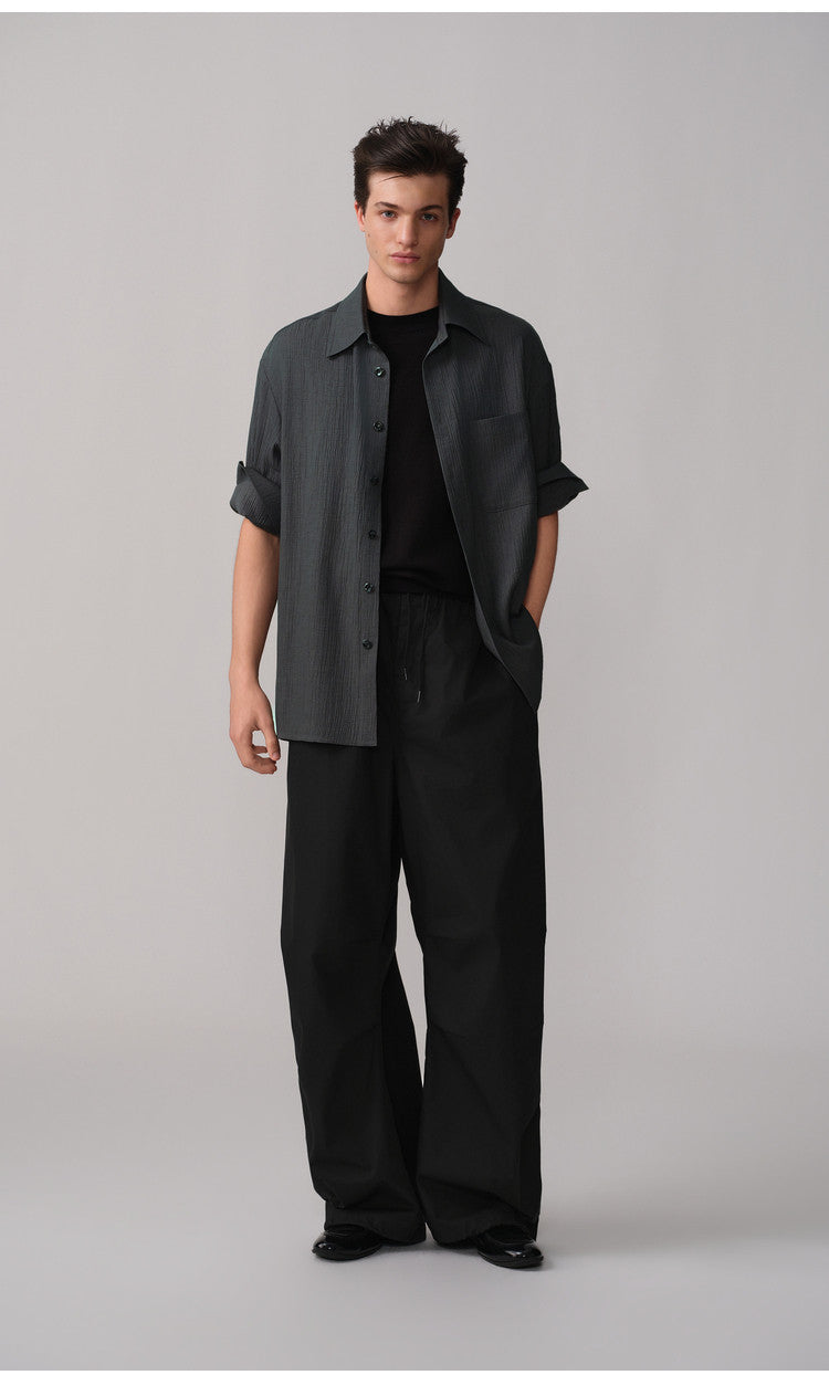 Casual Pants with Elastic Waistband