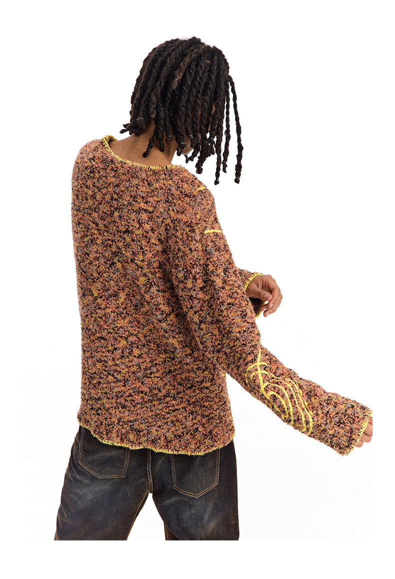 Jacquard Knit Sweater