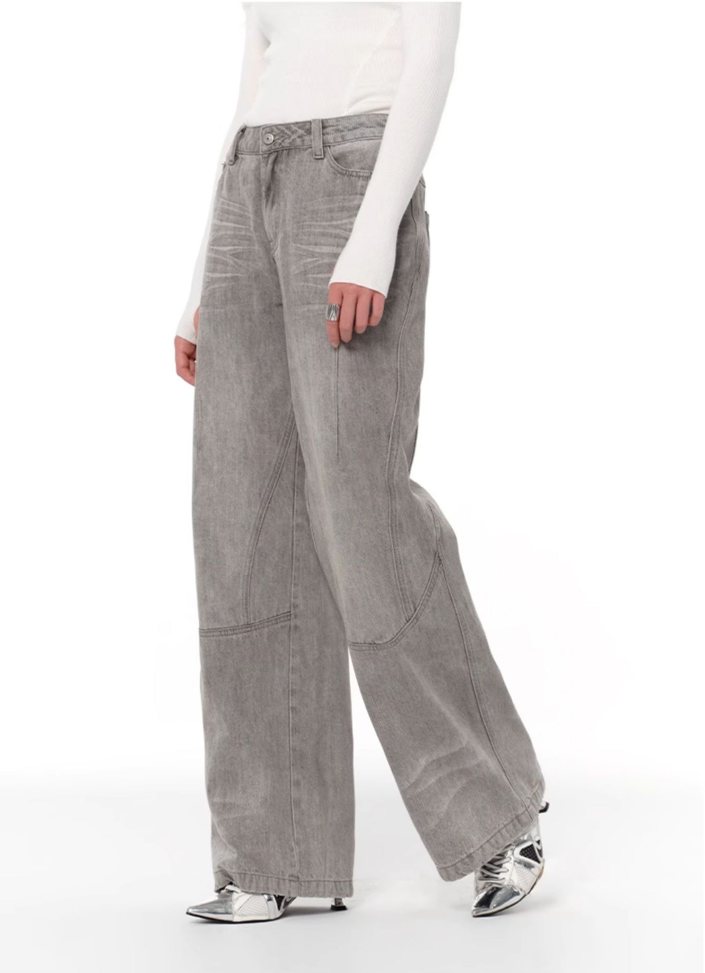 Retro beautiful wide leg jeans