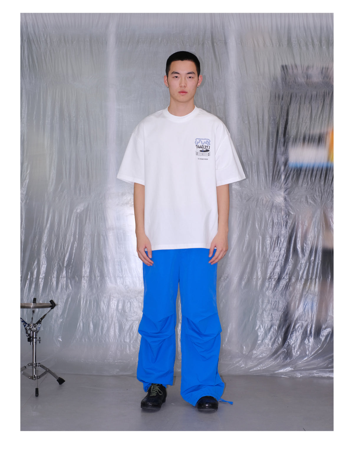 Pleated Paratrooper Pants