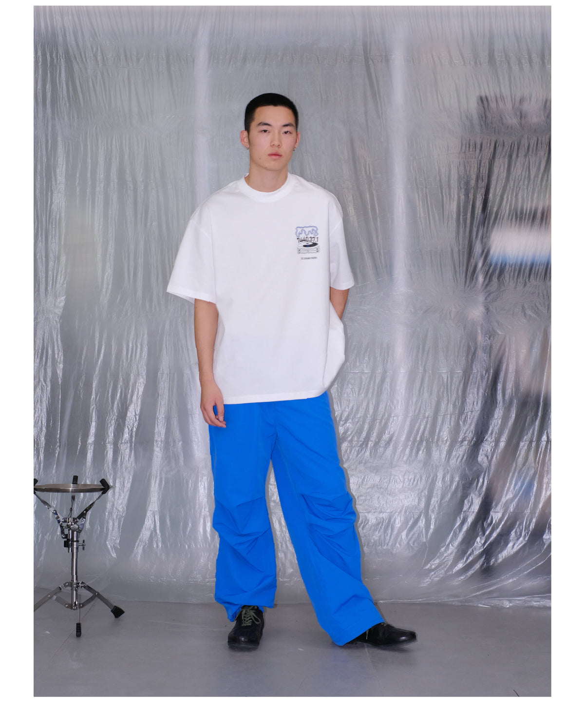 Pleated Paratrooper Pants