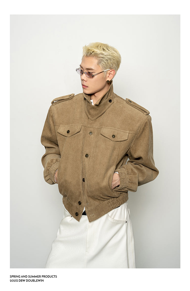Wide Corduroy Jacket