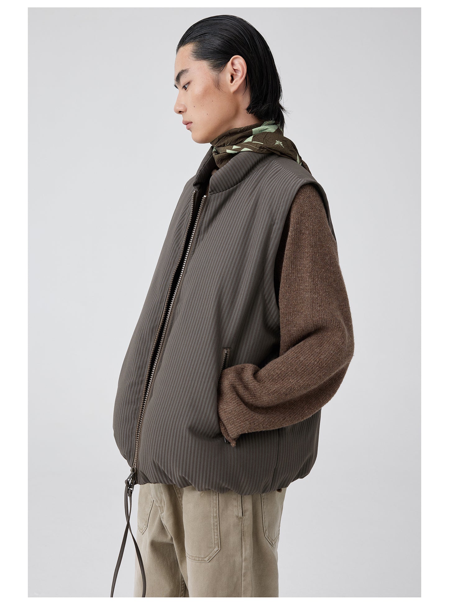 Detachable Sleeve Down Jacket