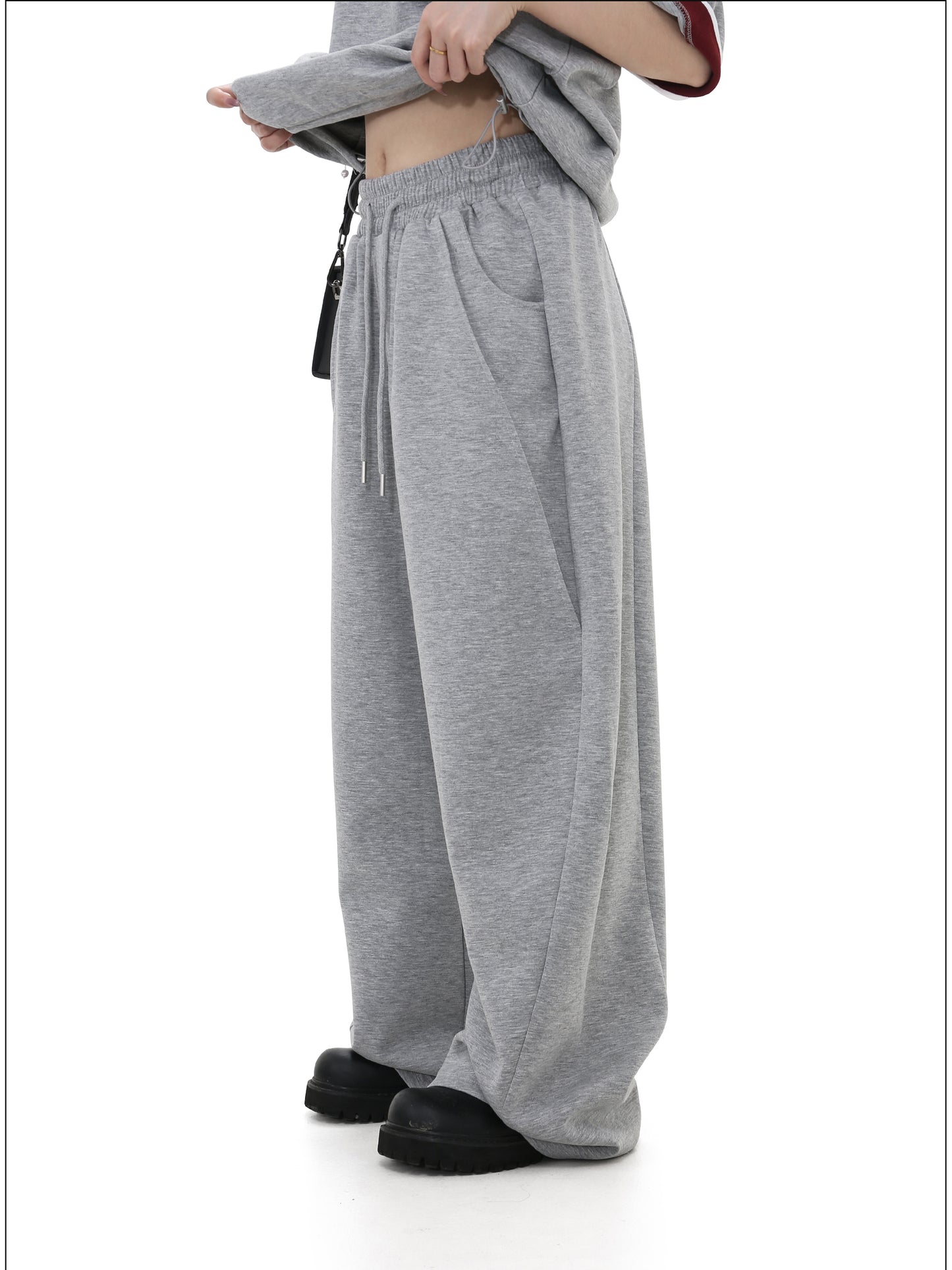 Irregular Cut Casual Sweatpants