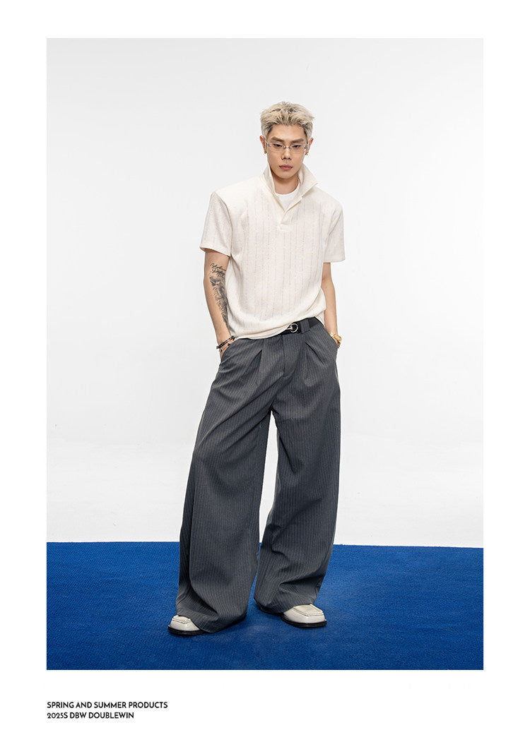 Faux Two-Piece Polo Shirt