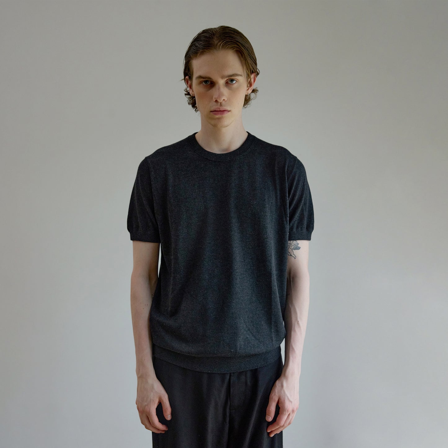 Slim crew neck T-shirt