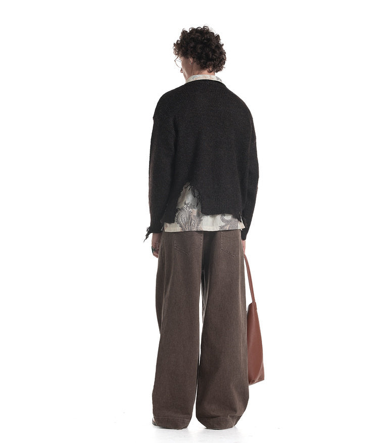 Ripped Design Sweater