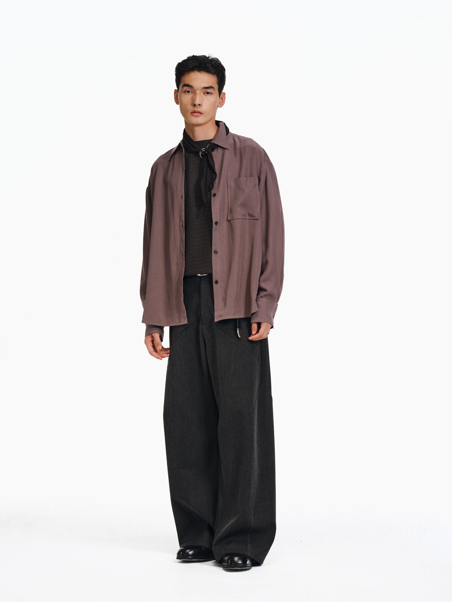 A-line casual pants