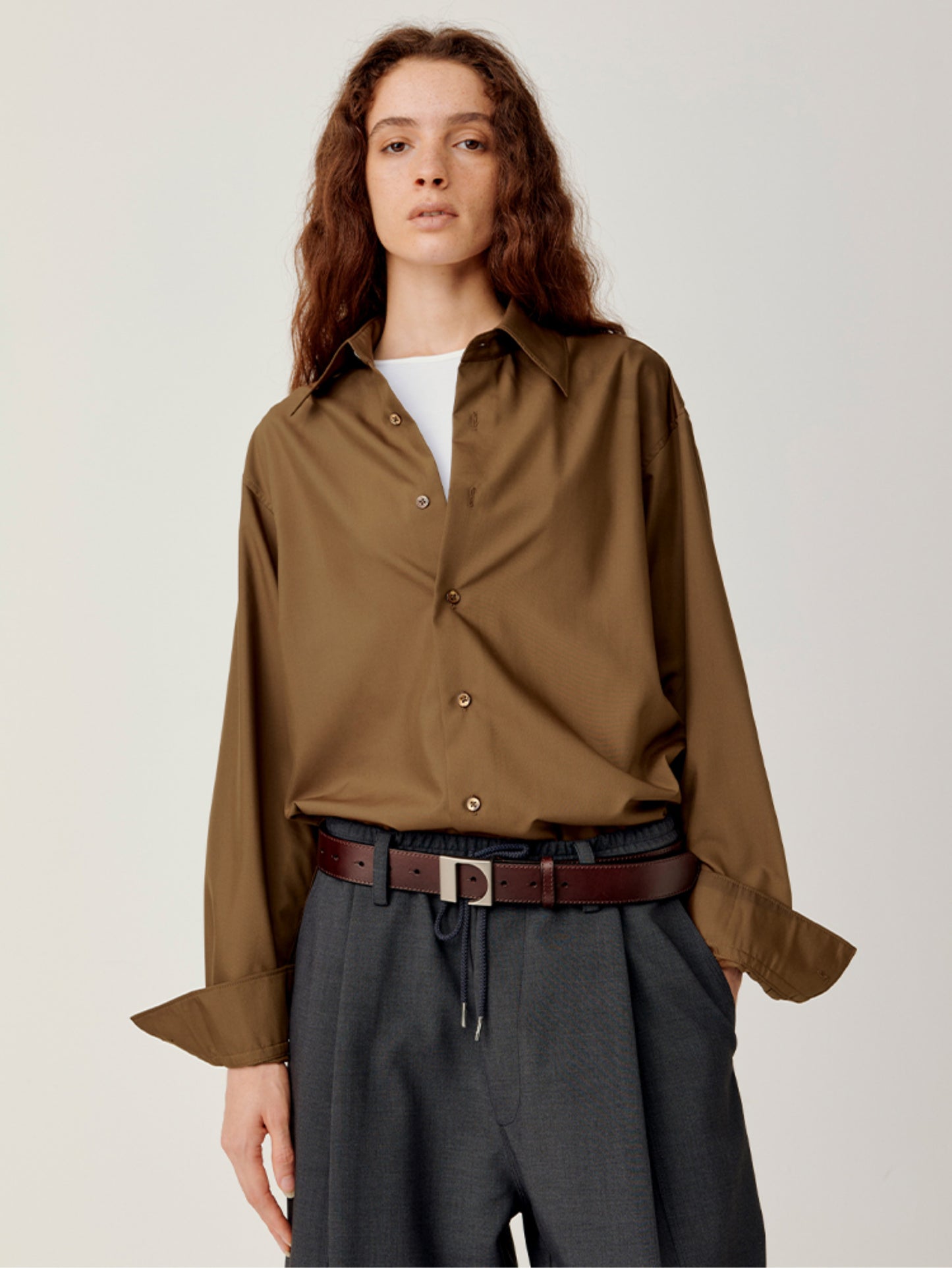 Simple Patch Pocket Shirt