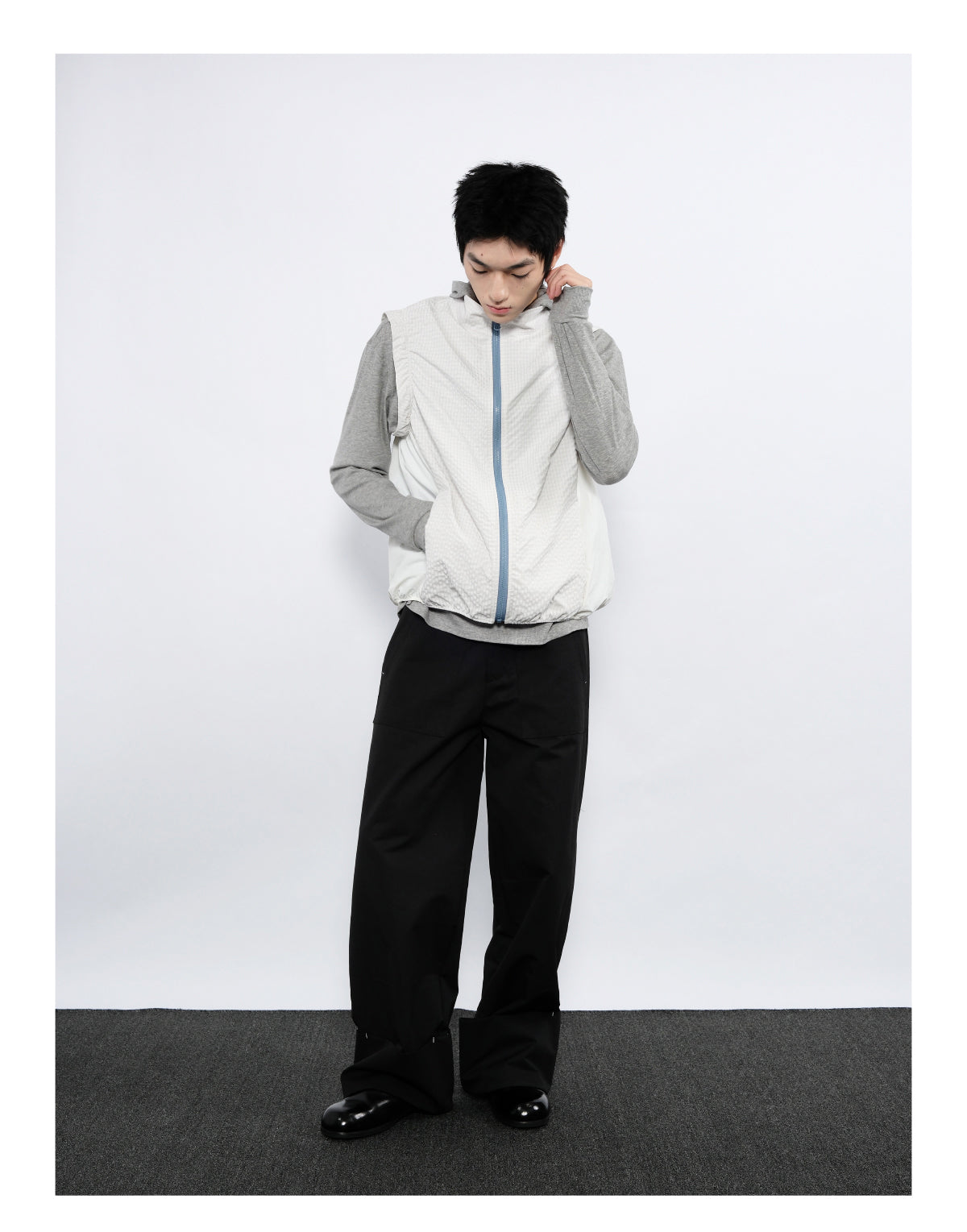 Stand Collar Casual Vest