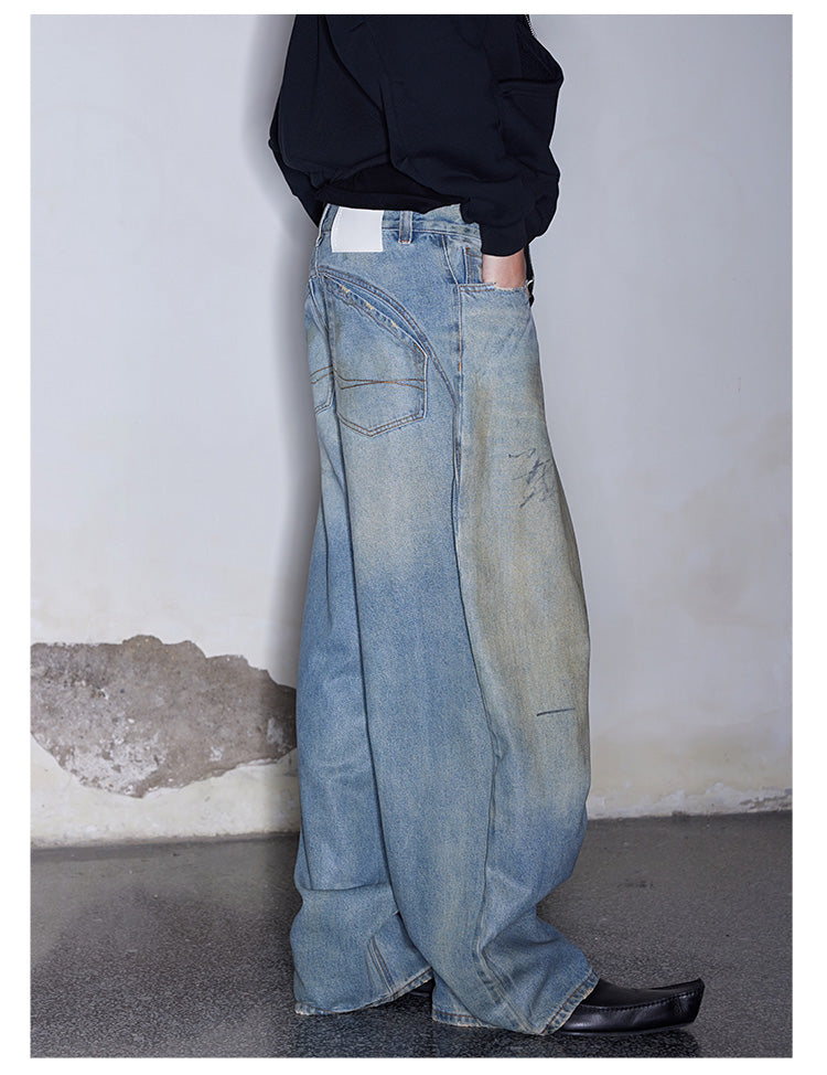 Heavy Duty Wax Wash Jeans