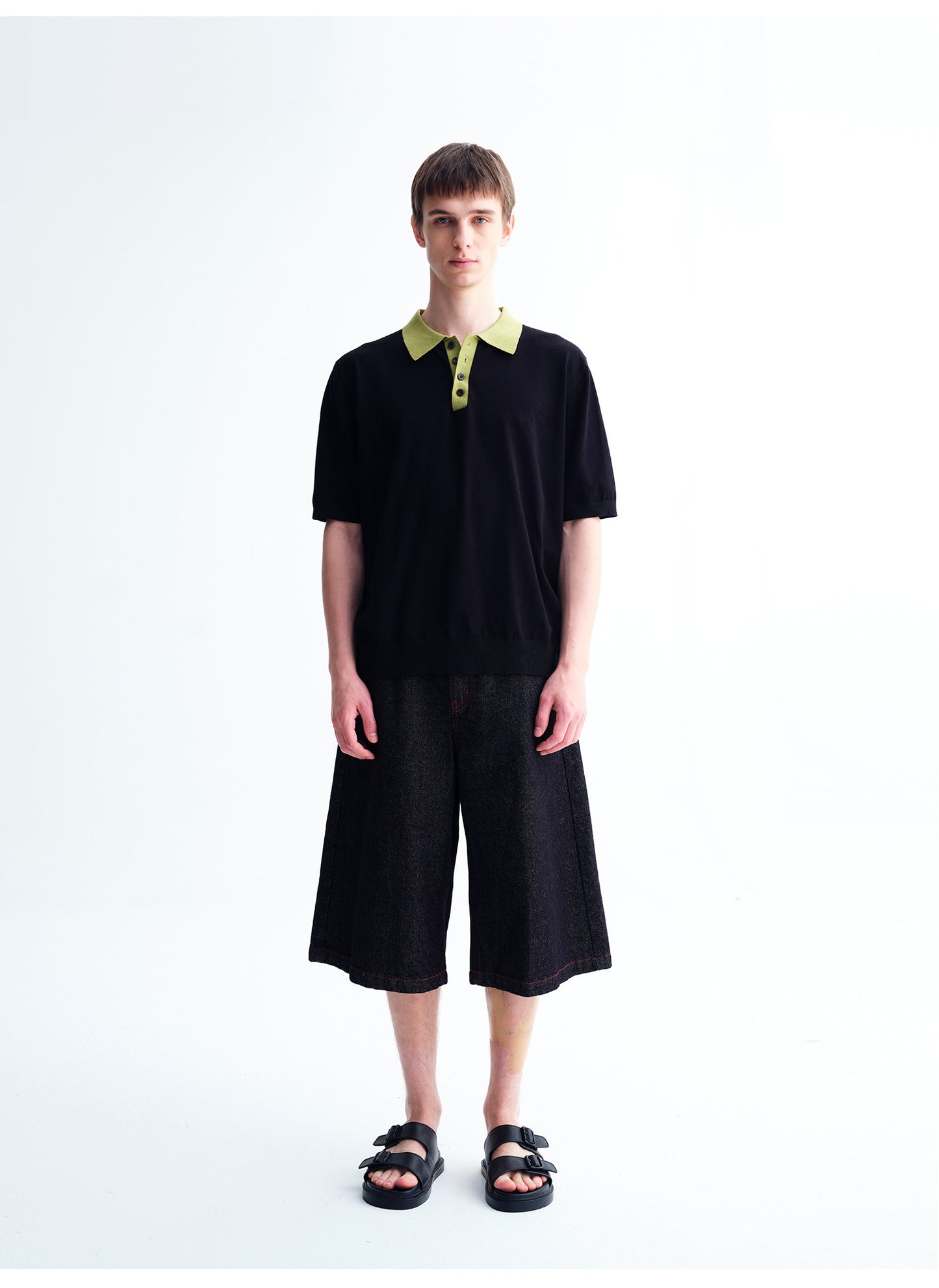 Vintage Knit Polo Shirt