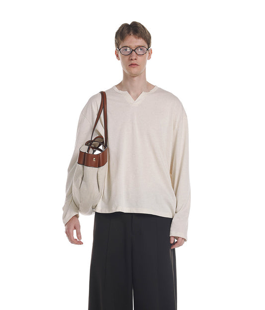 Vintage Style V-Neck T-Shirt
