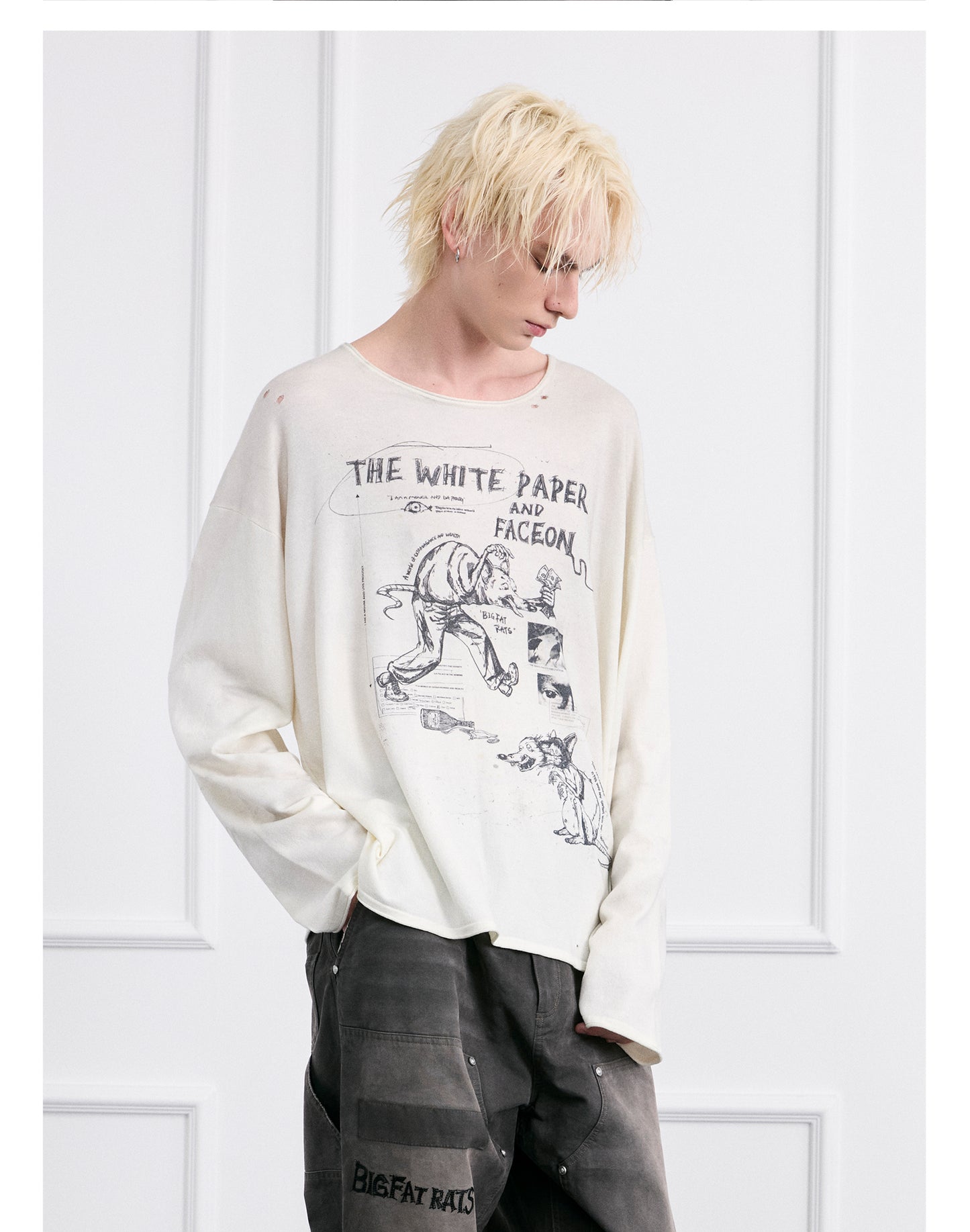 Graffiti Crew Neck T-Shirt