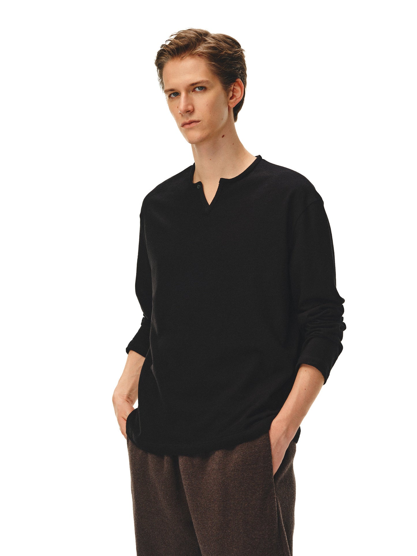 Haute Couture Linen Texture T-shirt