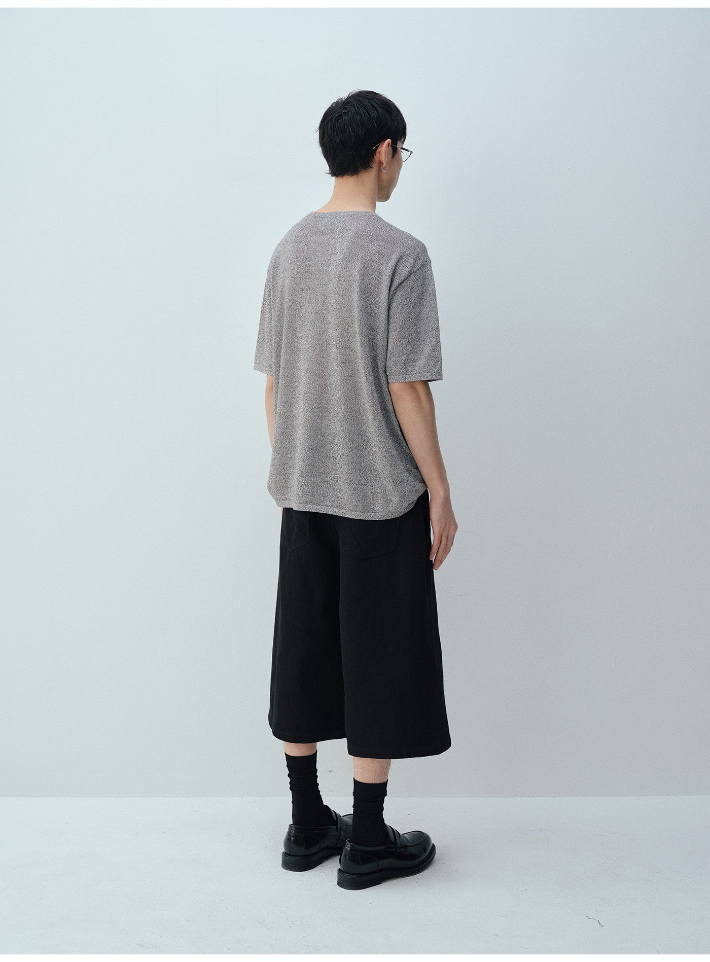 리넨-한지 혼방 티셔츠