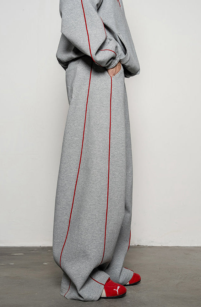 High-Collar Casual Shirt Set