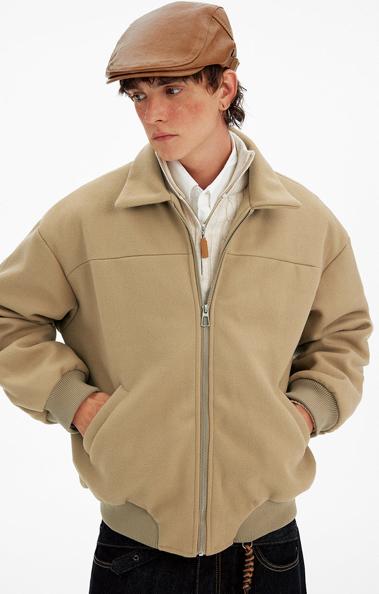 High-End Style Stand Collar Coat