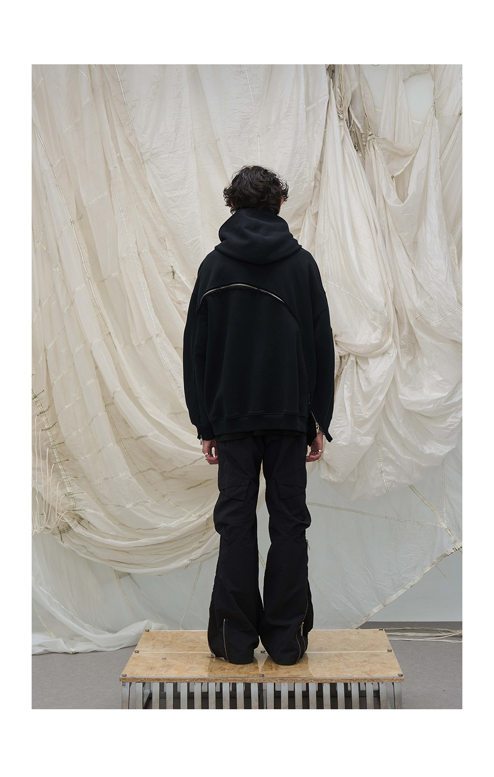 Detachable Zipper Sweatshirt