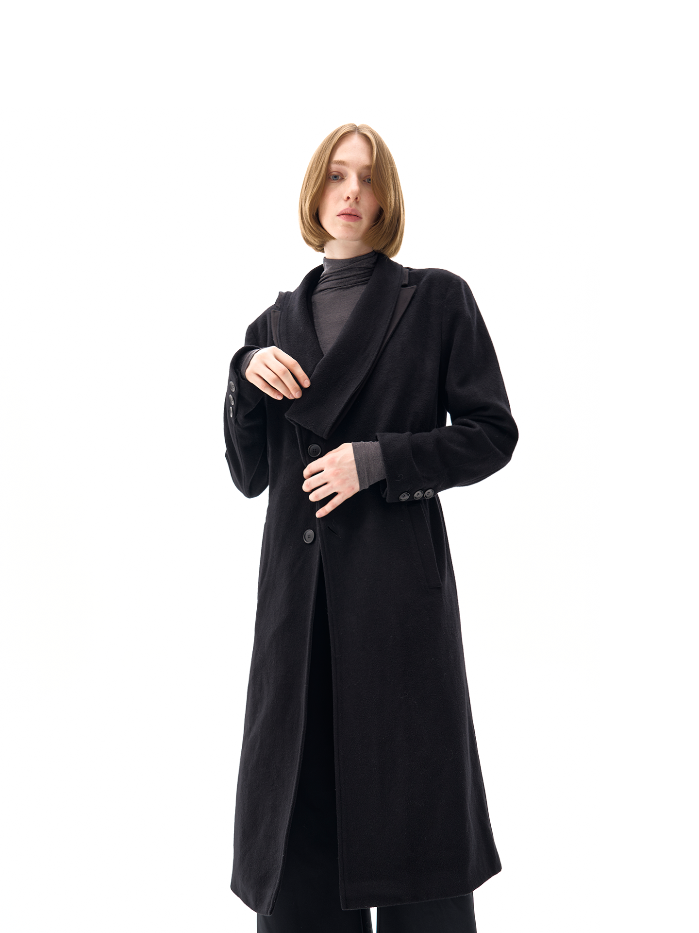 Double-Faced Long Coat