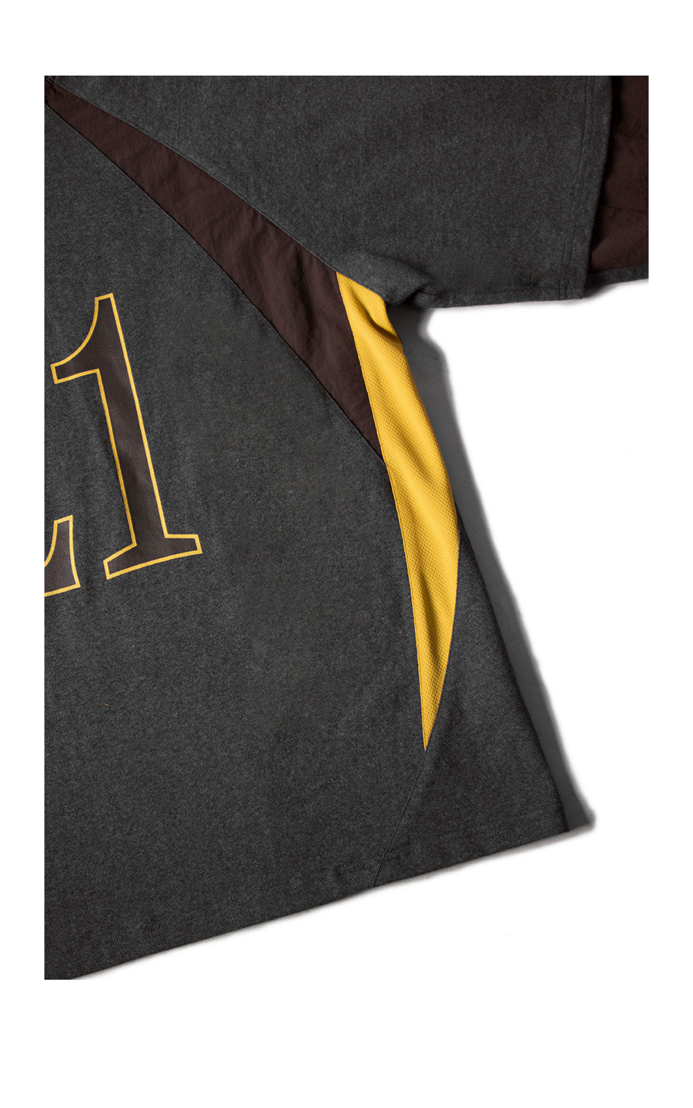 Faux two-piece T-shirt