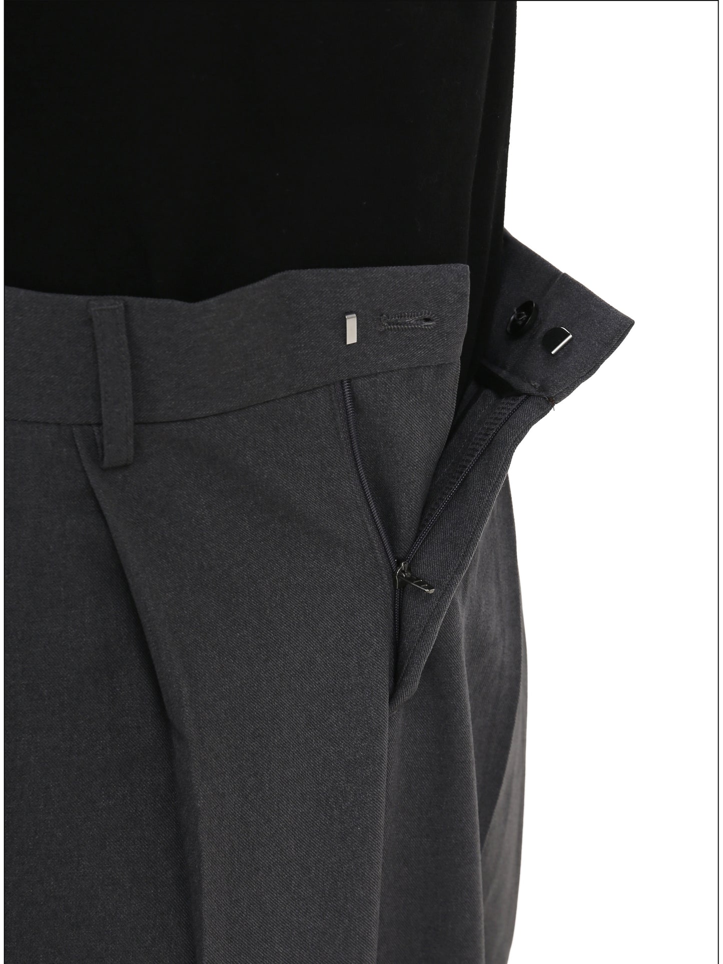 Straight-Leg Casual Pants