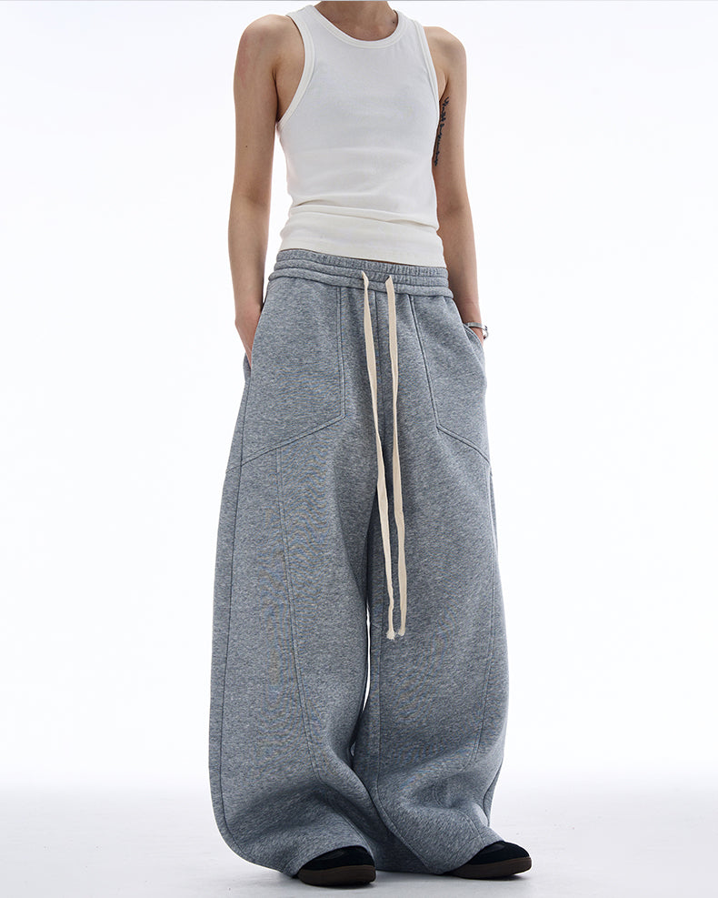 Wide leg loose sweatpants