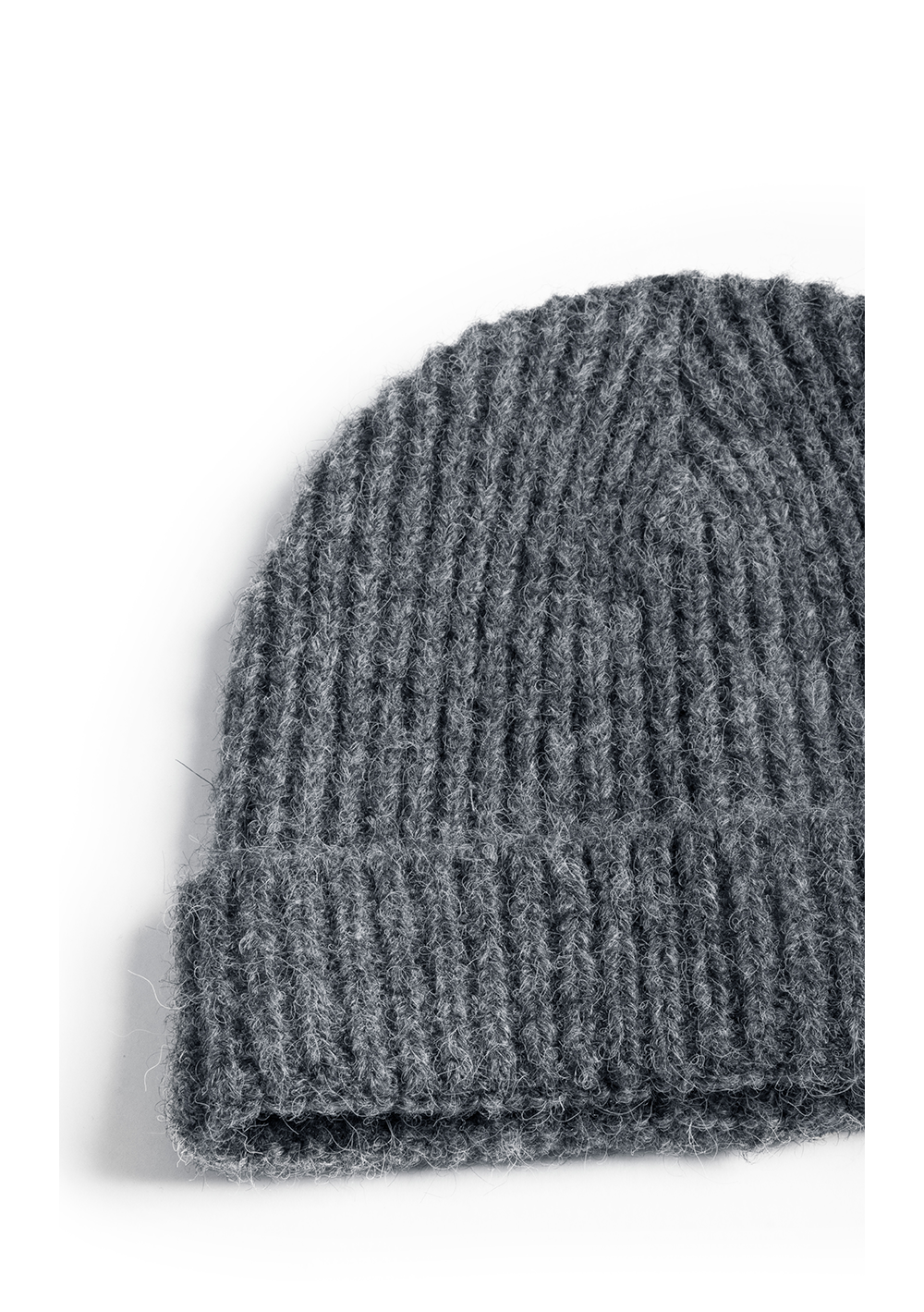 Knit cap with detachable scarf
