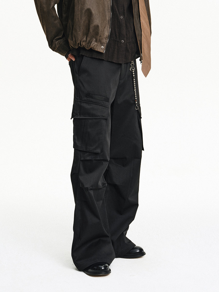 Multi-Pocket Casual Pants