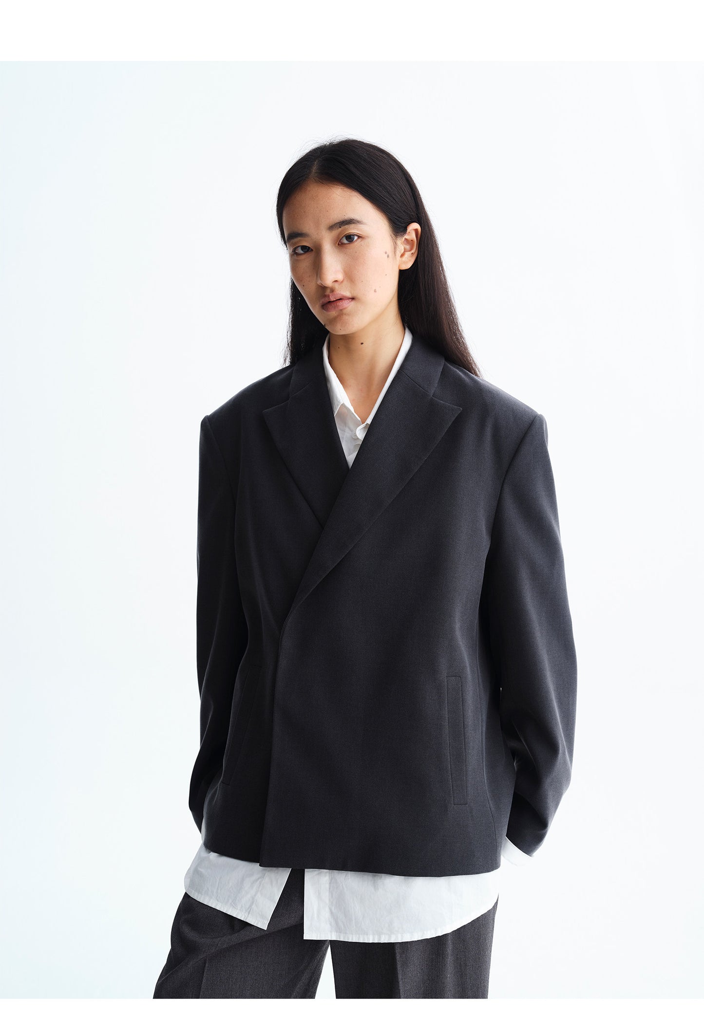 Double-breasted jacket