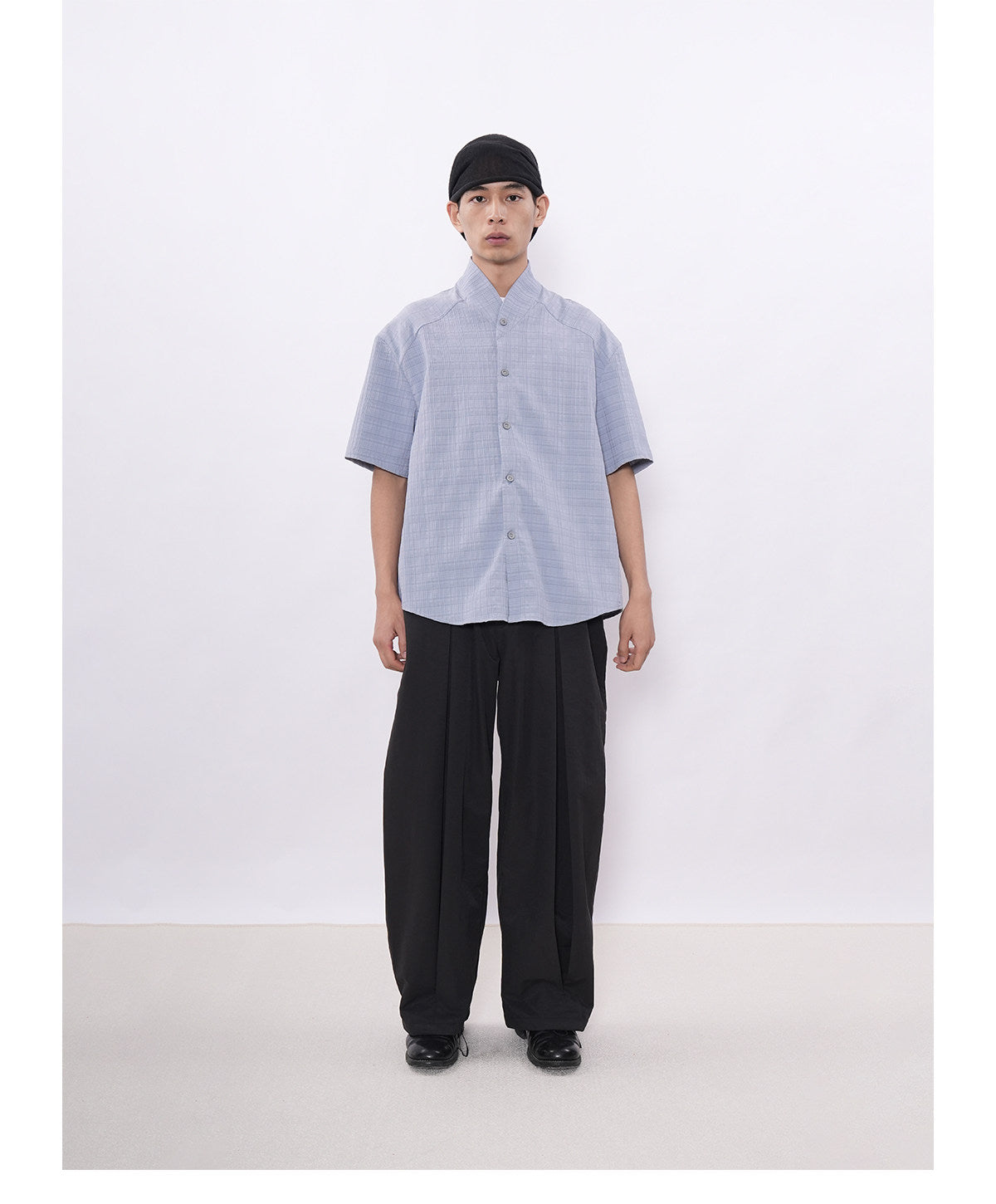 Stand-up Collar Shirt
