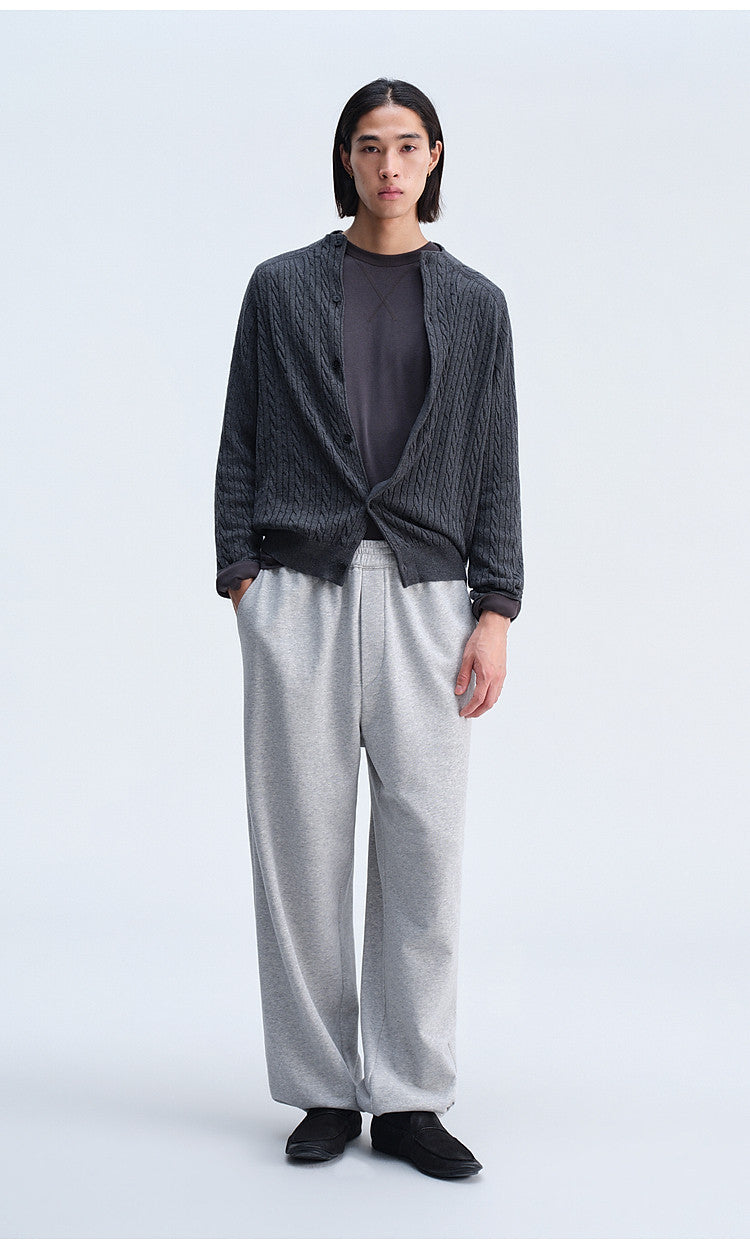 Two-Piece Basic Casual Sweatpants