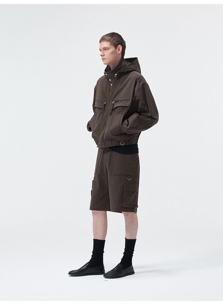 Short-length paratrooper jacket